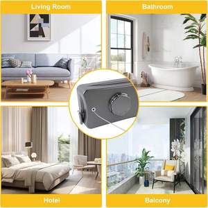Corde à linge rétractable murale en acier inoxydable pour intérieur et extérieur, vente en gros - Product Image 6