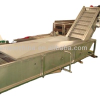 Automatische Bananenschiller Machine Bananenvezel Afzuigkap Bananenchips Snijmachine Productielijn