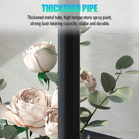 Support de Pot de Fleurs d'Intérieur Moderne, Étagère Élégante en Fer, Design Écologique, Support de Plantes Durable avec Revêtement en Poudre pour Jardin et Maison