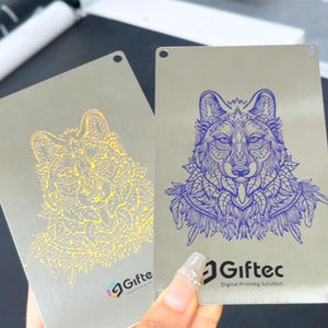 Máquina de impresora UV profesional Giftec A3pro para tarjetas de visita con barniz y lámina de oro impresión de inyección de tinta UV - Product Image 3