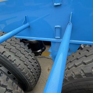 40ft container Trailer <span class=keywords><strong>3</strong></span> trục xương Trailer bán thép cường độ cao jost hỗ trợ chân 12r22.5 Lốp xe tải chở hàng 40ton - Product Image 5