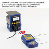 HAKKO FX-971 数字式 100W 焊台，带 FX-9701 焊笔刀头，可替换 FX-951 的刀头