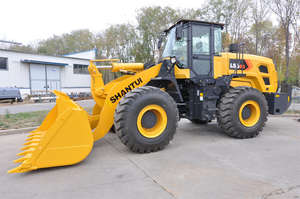 Nouveau modèle de chargeuse sur pneus Chine Top Brand L55-B5 5 3m3 avec pièces de rechange - Product Image 3