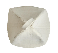 Chapeau de sauna en laine brodé personnalisé OEM ODM avec logo, couvre-chef de sauna réutilisable pour spa, club et sauna à domicile, commande en gros