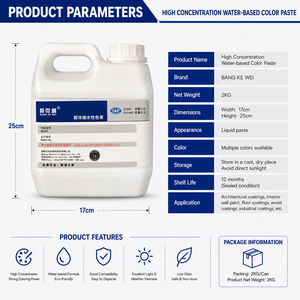 Colorante Ecológico de Alta Concentración a Base de Agua para Pinturas y Recubrimientos - Product Image 3