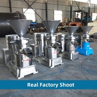 Machine entièrement automatique pour la fabrication de beurre de cacahuète / Moulin colloïdal pour sauces / Machine à fabriquer le beurre de noisette et de fèves de cacao
