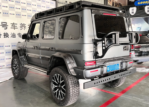 메르세데스 벤츠 G 클래스 G500 G550 G63 AMG 2019-2020 용 W464 와이드 휠 아치 연장 펜더 플레어 - Product Image 2