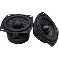 Altavoz de Rango Completo de 2 Pulgadas de Alta Calidad, 4 Ohmios, 8 Ohmios, 30W, Agudos y Bajos, IPX-6 Impermeable, Control por Voz, para Escritorio o Estantería
