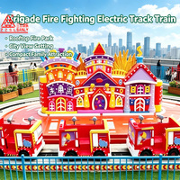 Train électrique pour enfants 12 places le plus intéressant, manège pour enfants, mini-camion de pompiers, train navette, train de divertissement à vendre
