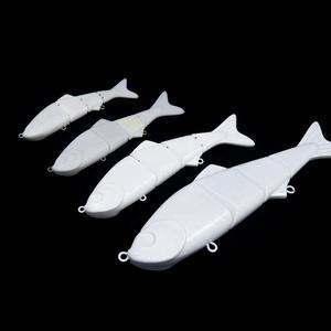 Chaude Non Peint VMJ04-8 Pêche Tackle Naufrage Hochet Grande Taille 200mm Multi Articulé Swimbait Blancs En Gros Nageurs Leurre Corps - Product Image 6