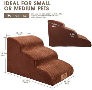 <span class=keywords><strong>Escaleras</strong></span> para Perros para Camas Altas, <span class=keywords><strong>Escaleras</strong></span> para Mascotas para Perros <span class=keywords><strong>Pequeños</strong></span>, Mayores y Grandes, y Gatos, Rampas para Perros para <span class=keywords><strong>Escaleras</strong></span> Interiores - Product Image 5
