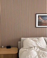 Panneau mural acoustique moderne en fibre de polyester, insonorisant, écologique, réduction du bruit, feutre PET 0,8 mm pour chambre, bureau, hôtel