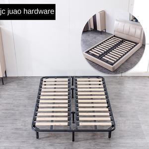 Усиленный мягкий каркас кровати со скелетом из сосны и дракона для спальни с расширенными пластинами - Product Image 3