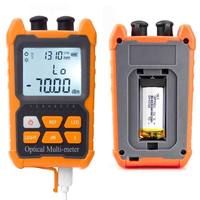Compteur de puissance à fibre optique portable tout-en-un avec source laser 5km/10km Localisateur visuel de défauts Power Meter Handheld VFL