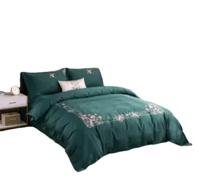 Manufacturer hot sale 100% cotton luxury 4 Pcs Duvet Cover bedding for retails and wholesale