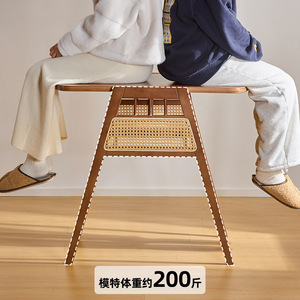 Minimalist Solid Wood Tea <b>Table</b> And Chair Set 70x62x75 Cm For Garden Outdoor Use Two Seater <b>Bamboo</b> Furniture - Product Image 4