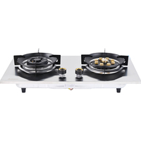 Cuisinière à biogaz double brûleur sur mesure pour usage domestique en gros