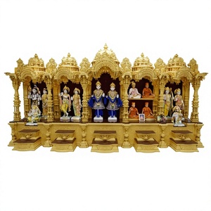 Mandir de estilo Iskcon para la comunidad gujarati, templos, gran salón de oración dorado, Mandir BAPS Shri Swaminarayan, Australia - Product Image 1
