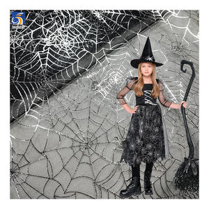 قماش تول شبكي وردي غامق KT38-3 بالجملة لأزياء الهالوين، وديكورات الحفلات القوطية، وتصاميم مخصصة بكميات كبيرة - Product Image 4