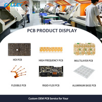 Fabrication OEM de circuits imprimés (PCB) sur mesure en matériau Rogers, haute fréquence, pour tests micro-ondes 5G, avec finition de surface ENIG