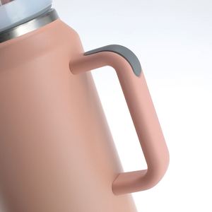 Gobelet de voyage isotherme en acier inoxydable de 64 oz avec poignée, anti-fuite, portable, pour la conservation du froid et du chaud au quotidien - Product Image 4