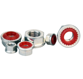 Écrou autobloquant <span class=keywords><strong>d</strong></span>'<span class=keywords><strong>étanchéité</strong></span> hydraulique plaqué zinc jaune M6 - Product Image 3