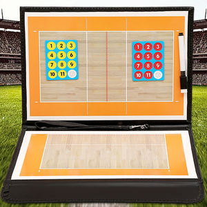 Tableau d'entraînement de football/soccer pliable en PVC pour jeunes avec marqueur effaçable à sec (noir) Modèle KSE-007B – Vente en gros - Product Image 2