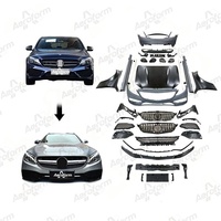 Kit carrosserie en plastique pour Mercedes Benz W205 2015-2018, mise à niveau vers C63 AMG |   Haute Performance | |   Lifting du visage |   OEM