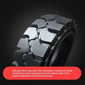 Шина цельнолитая 28x9-15 для вилочного погрузчика, запчасти для электрических погрузчиков 1500 кг, 3 тонны, резиновая, навесное оборудование для погрузчиков, пневматические аксессуары 28x9-15 - Product Image 3