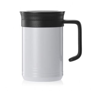 316 Insulated Travel <b>Mug</b> with Handle for Business Use - Coffee Cup - Product Image 4