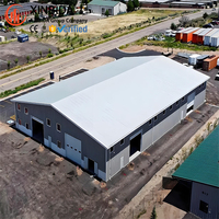 Bâtiment d'entrepôt en structure métallique, conception préfabriquée pour le stockage industriel et les ateliers