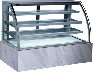 Lemari es tampilan kue 4 lapis, lemari es Pastry Pastry dengan gaya temperatur tunggal - Product Image 2