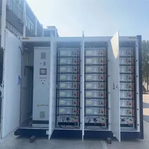 พลังงานเก็บแบตเตอรี่ลิเธียมที่จัดเก็บแบตเตอรี่พลังงานแสงอาทิตย์500kwh 20FT