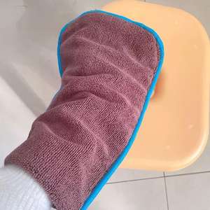 ถุงมือไมโครไฟเบอร์สำหรับทำความสะอาด ผ้าเช็ดทำความสะอาด สำหรับทำความสะอาดคราบสกปรก ฝุ่น และทำความสะอาดพื้นผิวแข็งในครัวเรือน - Product Image 2