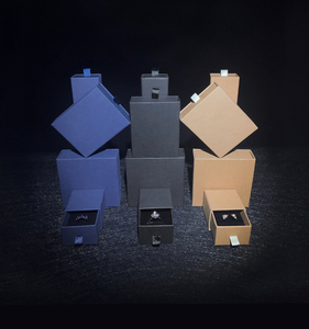 <span class=keywords><strong>2025</strong></span> Mới Tối Giản Màu Trắng Ngăn Kéo Màu Xanh Hộp Quà Tặng Miếng Bọt Biển Lót Đối Với Trang Sức Làm Tại Quảng Đông Trung Quốc Giấy Hộp - Product Image 2