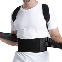 Ceinture de soutien dorsal personnalisée pour hommes et femmes; soutien dorsal confortable pour l'exercice et la correction de la posture