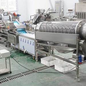 Industrial Wash Vegetable <b>Production</b> Line Green <b>Beans</b> End Cutting Washing and Air Drying <b>Machine</b> - Product Image 2