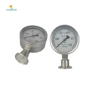 Special bayonet ring temperature gauge stemmed bimetal industrial thermometer