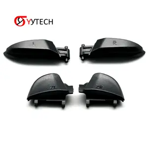 Syytech zr zl r l conjunto de botões de substituição, para ns nintendo switch pro, acessórios para controlador e jogos