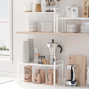 Organizador de Cocina Extraíble para Estantes y Encimeras, Divisor de Almacenamiento para Tazones, Platos, Ollas y Sartenes, Tipo Rectangular Vertical - Product Image 2