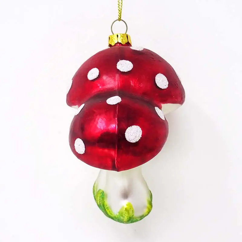 Decoration hanging christmas items glass horse ornament or promotion gift