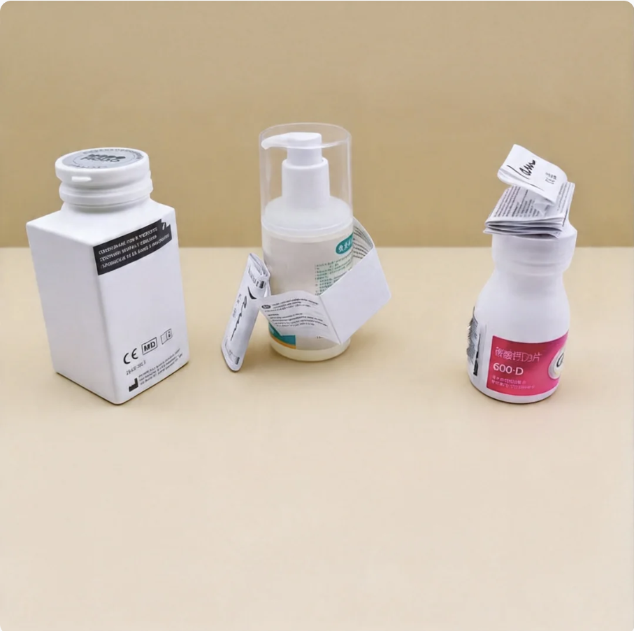 Custom Health Supplement Bottle Labels Personalized Design Stickers Custom Stickers for Medicine Bottles