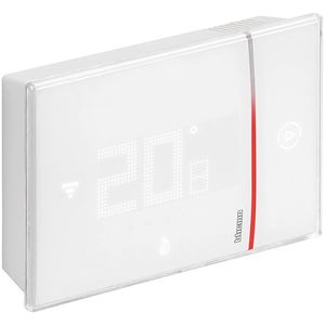 Thermostat mural Bticino X8000W 230 V connecté Wi-Fi pour contrôle de chauffage intelligent de la maison, blanc - Product Image 1