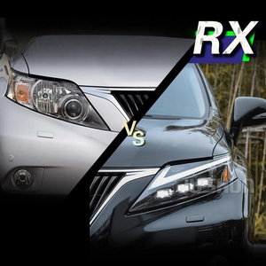 AURON Laser Dual Color 6000K 36W M4 Front High Lumen LED Headlamp for Lexus RX 2009-2011 <b>12V</b> New <b>Plug</b> & Play Retrofit - Product Image 2