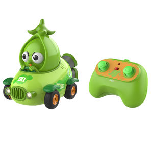 Nouveau produit transfrontalier Zesty Pea RC Car - Télécommande 2,4 GHz 40 m, vitesse 15 km/h, 360 °   Stunts, 30 minutes de jeu et design en forme de fruit - Product Image 6