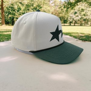 Casquette de baseball sportive bicolore à 5 panneaux avec visière incurvée, broderie personnalisée du logo pour hommes et femmes, vente en gros - Product Image 2