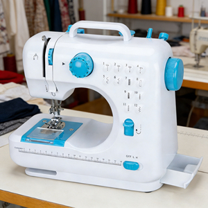 Mini Macchina da Cucire da Tavolo Multifunzionale Elettrica per Uso Domestico con Funzione Overlock e Altri Accessori per Cucito - Product Image 5