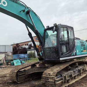 Excavadora de cadenas usada Kobelco SK220 de 22 toneladas, 100% lista para usar, modelo 2023, cucharón de 1.0m, motor con certificación EPA y CE para construcción. - Product Image 1