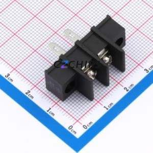 MX25HM-7.62-02P-BK01-Cu-S-A Barrier Terminal Block Through hole Component (THT),P=7.62mm Connector Two Sides 7.62mm 1x2P 2P - Product Image 1