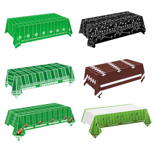 Nappe de haute qualité avec des personnages de dessins animés <span class=keywords><strong>Mickey</strong></span> Kid Football & Soccer imprimés pour les fêtes d'anniversaire et de Noël, cadeaux de fête - Product Image 4